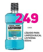 Líquido Para Limpeza Bucal Listerina-500ml cada