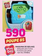 Play Day Máquina de Bolhas