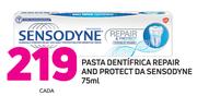 Pasta dentifrica Repair & Protect da Sensodyne -75ml cada