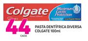 Pasta Dentífrica diversa Colgate -100ml cada