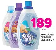 amaciador de roupa diverso-2Ltr cada