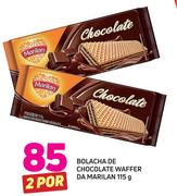 Bolacha de Chocolate Wafer da Marilan-2 x 115g