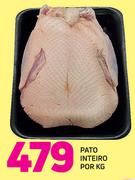 Pato Inteiro-por Kg