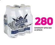 Smirnoff Spin-6 x 300ml