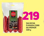 Salsicha Fumada corrda Primor -400g