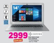 Connex 14" Intel Celeron Dual Core Notebook