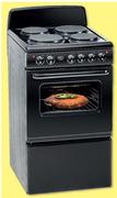 Defy 4 Solid Plate Stove Compact Black