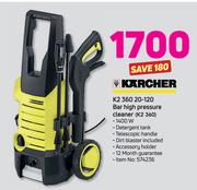 Karcher K2 360 20-120 Bar High Pressure Cleaner