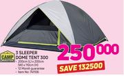 Camp Master 3 Sleeper DomeTent 300