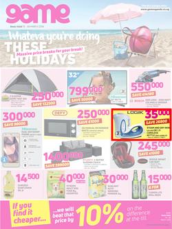 Game Uganda : Whatever You're Doing These Holidays (15 March - 28 March 2018), page 1