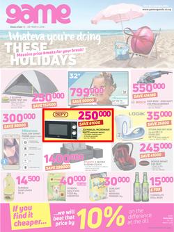 Game Uganda : Whatever You're Doing These Holidays (15 March - 28 March 2018), page 1