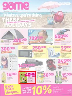 Game Uganda : Whatever You're Doing These Holidays (15 March - 28 March 2018), page 1