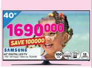 Samsung 40" Digital LED TV