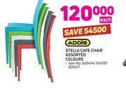 Addis Stella Cafe Chair Assorted Colours-Each