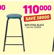 Bar Stool Black 