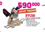 Ryobi 210mm 1200W Mitre Saw