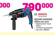 Bosch Rotary Hammer 650W