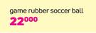 Game Rubber Soccer Ball