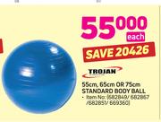 Trojan 55cm, 65cm Or 75cm Standard Body Ball