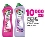 Handy Andy All Purpose Cleaner Bottle-750ml Each