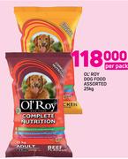 Ol'Roy Dog Food Assorted-25Kg Per Pack