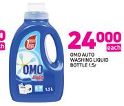Omo Auto Washing Liquid Bottle-1.5L