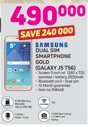 Samsung Galaxy J5 Dual Sim Smartphone Gold T56