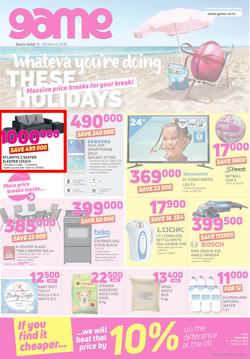 Game Tanzania : Whatever You're Doing These Holiday (15 March - 28 March 2018), page 1