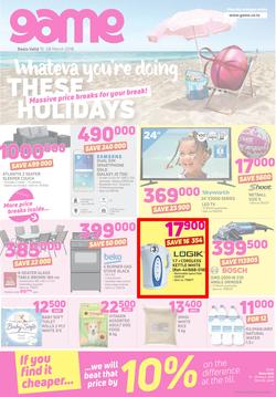 Game Tanzania : Whatever You're Doing These Holiday (15 March - 28 March 2018), page 1