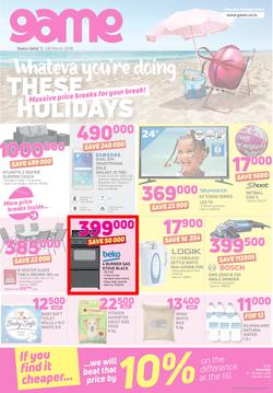 Game Tanzania : Whatever You're Doing These Holiday (15 March - 28 March 2018), page 1