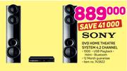 Sony DVD Home Theatre System 4.2 Channel