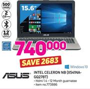 Asus Intel Celeron NB X541NA-GQ278T