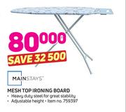 Mainstays Mesh Top Ironing Board