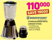 Westpoint Stand Blender With Grinder WT500