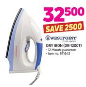 Westpoint Dry Iron DR-1200T
