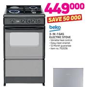Beko 3 In 1 Gas Electric Stove
