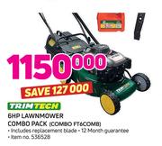 Trimtech 6HP Lawnmower Combo Pack FT6COMB Includes Replacement Blade