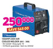 Tradeweld 130 AMP 230V Air Cooled Welder BX1-30B