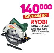 Ryobi 1250W Circular Saw HCS-1250