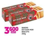 Bakers Eet-Sum-Mor Biscuits-200g Each