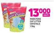Marltons Cat Litter Crystals-1.5Kg Each
