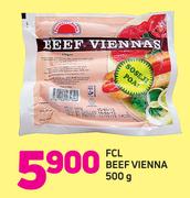 FCL Beef Vienna-500g