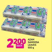 Azam Samoosa Leaves-500g Each