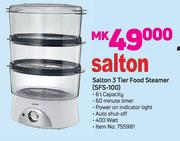 Salton 3 Tier Food Steamer SFS-100