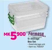 Formosa 5Ltr Storage Box Set