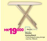 Mainstays Wooden Ironing Board