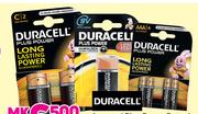 Duracell Assorted Plus Power Batteries-Each