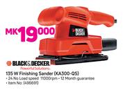 Black & Decker 135W Finishing Sander KA300-QS