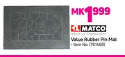 Matco Value Rubber Pin Mat
