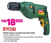 Ryobi 500W Impact Corded Drill HID-500